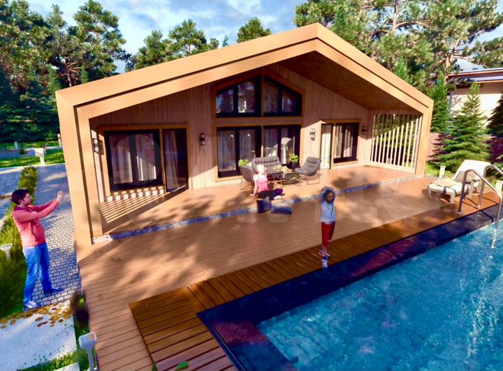 Дом 150 м² на участке 14 сот.