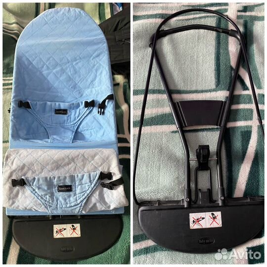 Качалка и шезлонги