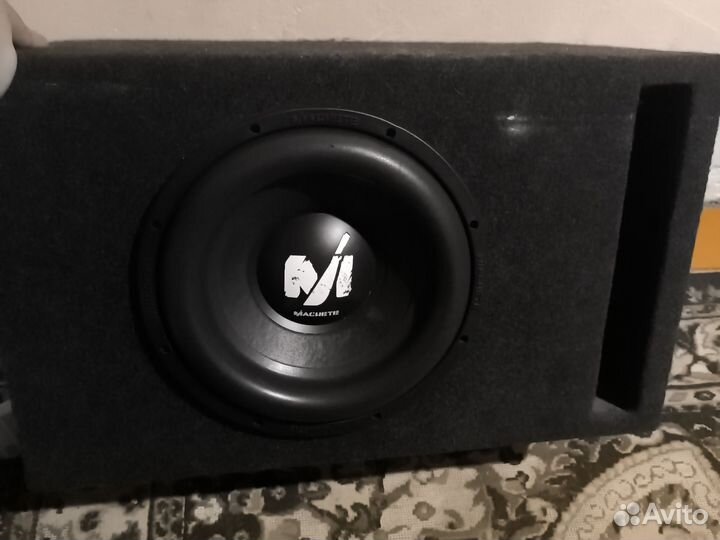 Сабвуфер мачете 12 + моноблок