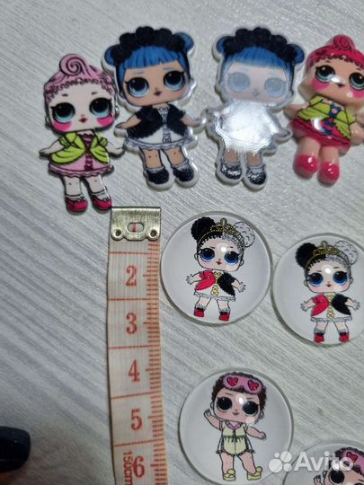 Кабашоны, серединки для бантиков