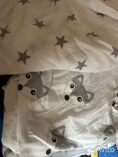 Простынь на резинке 120 60