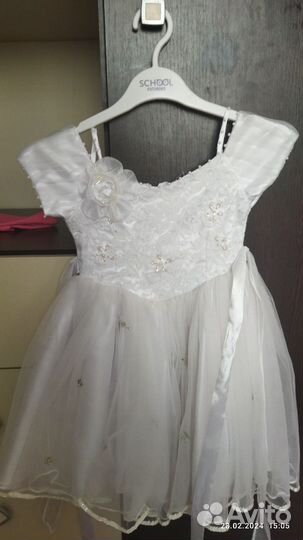 Платье снежинки