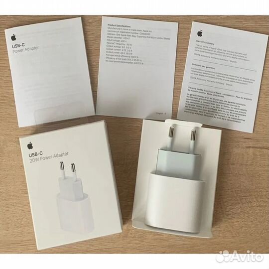 Оригинал блок Apple USB-C 20W, A2347(mhje3ZM/A)