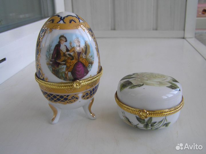 Фарфоровые шкатулки