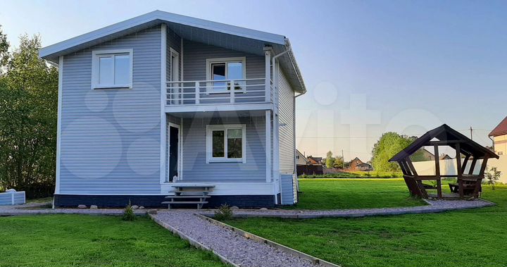 Коттедж 135 м² на участке 17 сот.