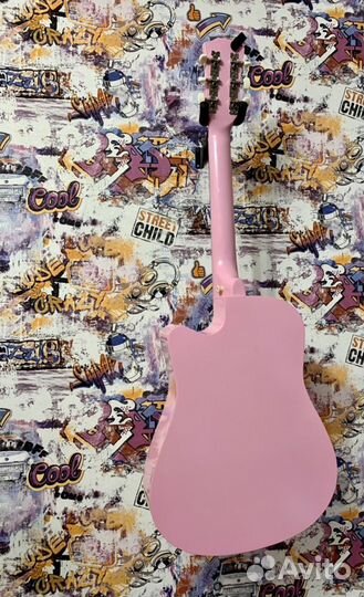 Гитара акустическая + чехол