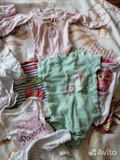 Продам вещи на девочку с рождения до 86 размера