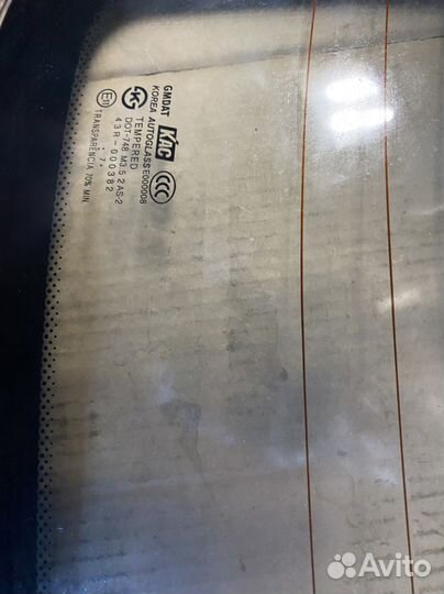 Стекло заднее Aveo T250