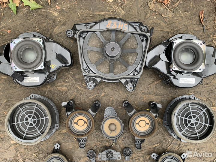 Комплект акустики bose на Ауди А8 D4 4H