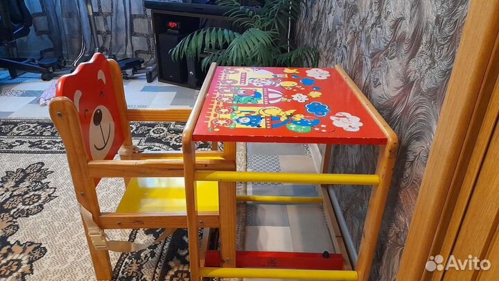Детский столик и стульчик