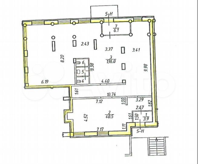 Офис, 191.9 м²
