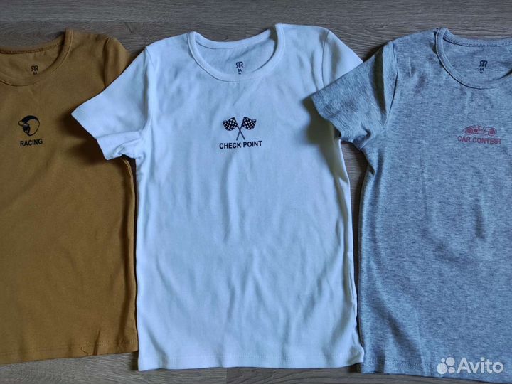 Новый комплект из 3 футболок La Redoute 8 (122/128