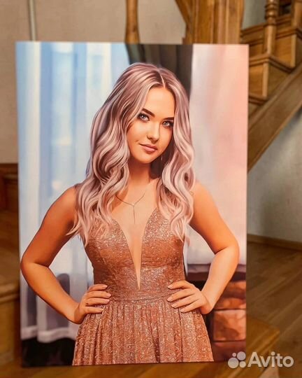 Портрет и шарж по фото на заказ