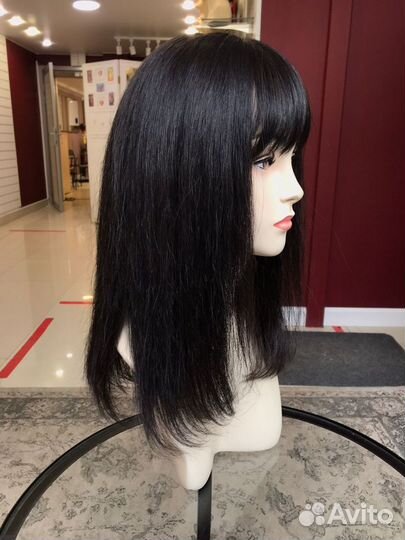 Парик из натуральных волос (40см)