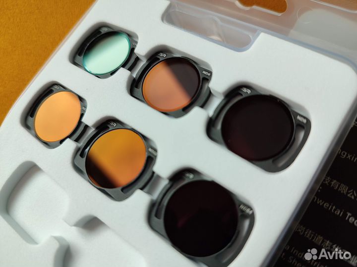 Набор фильтров 6 штук CPL+ND4-64 Avata DJI O3 unit