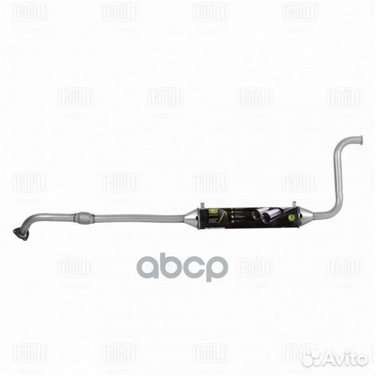 Резонатор 21101 евро-3 с виброкомпенсатором 