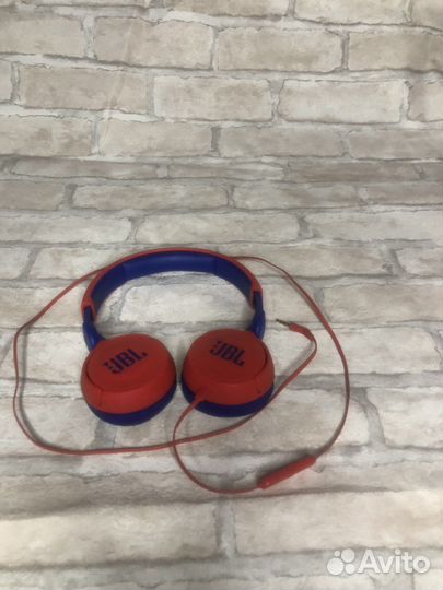 Детские Наушники JBL JR 310 Red/Blue
