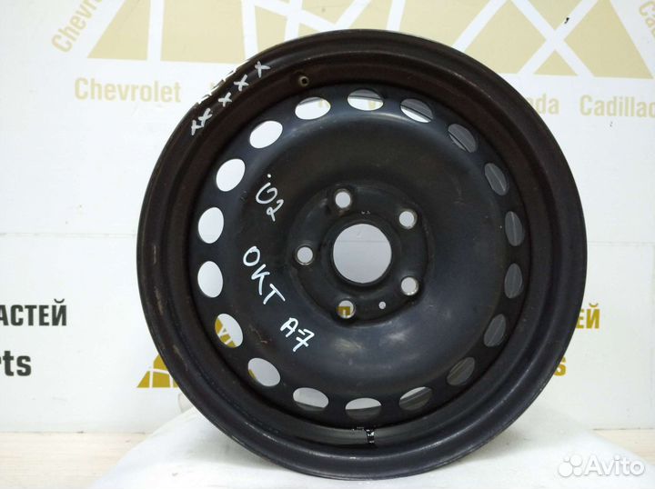 Диск Штампованный R15 Skoda Octavia A7