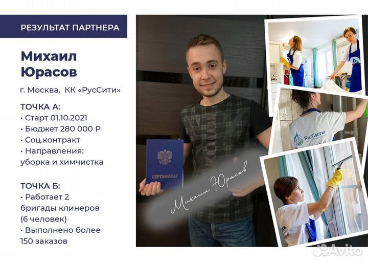 Клининговая компания под ключ. Красноярск