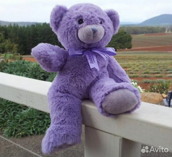 Лавандовый мишка