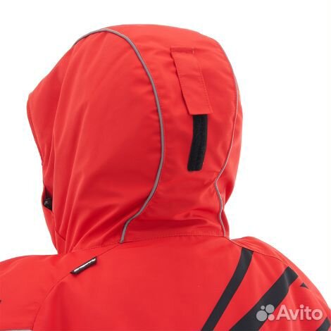 Пальто dragonfly race coat с утеплителем Red 84020