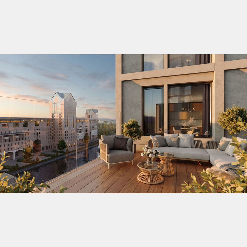 2-к. квартира, 93,5 м², 2/12 эт.