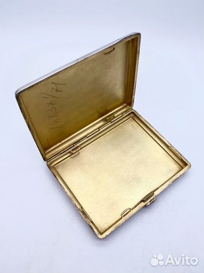 Старинный серебряный портсигар, РСФСР/СССР