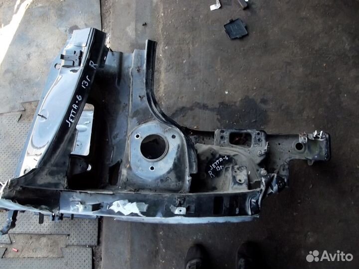 Лонжерон передний правый,левый Джетта 6