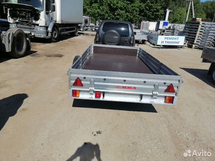 Прицеп 12.022 с крышкой. Доставка. Рассрочка