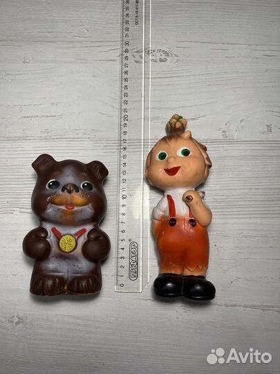 Резиновые игрушки СССР