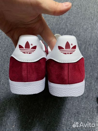 Adidas Gazelle Collegiate Burgundy White