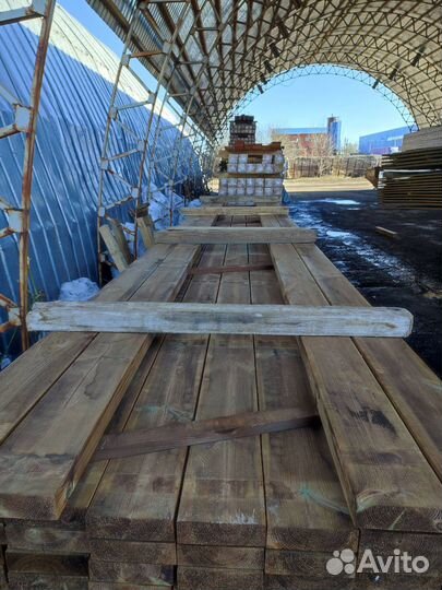 Строганная доска импрегнированная 45х145х6000мм ав