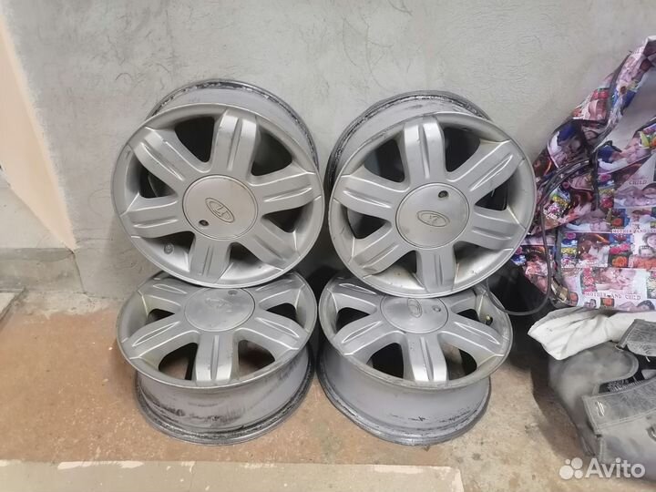 Литые диски r15 на largus бу