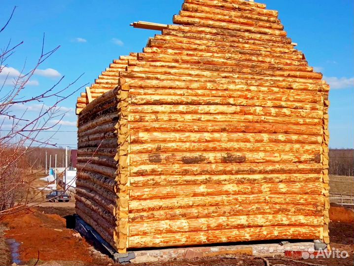 Сруб 6х8 1.5этажа