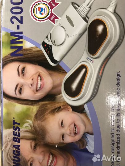 Турмалиновый массажер-проектор NM-200 nuga bect