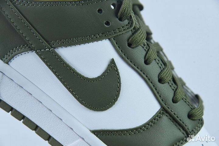 Кроссовки Nike Dunk Low Green Olive