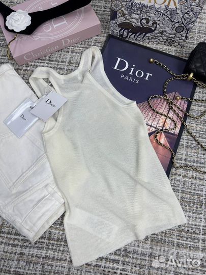 Майка christian dior