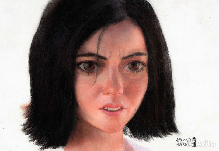 Портрет по фото Алита