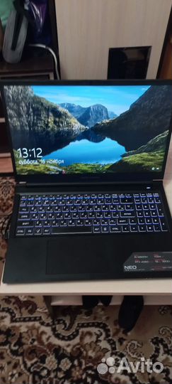 Игровой ноутбук ardor gaming neo новый