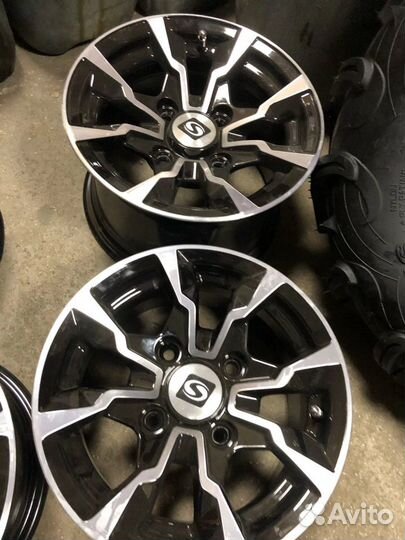 Диски от квадроцикла stels guepard 12 4/110 новые