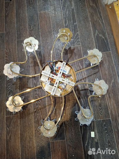 Люстра потолочная бу