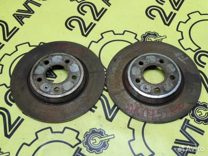 Диск тормозной комплект задний Audi A4 8K2