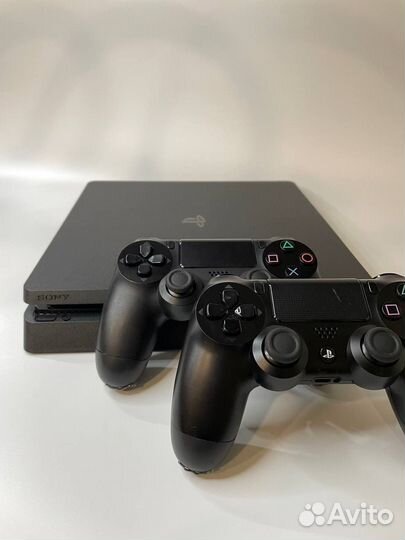 Sony PS4 fat +2 геймпада+ 100игр
