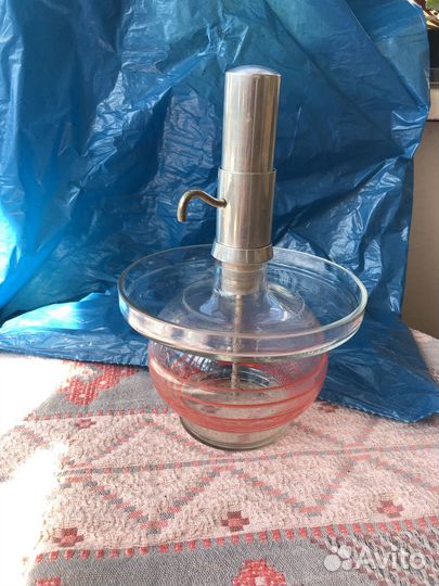 Графин для коньяка с насосом ГДР