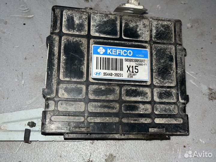 Hyundai accent блок управления двигателем