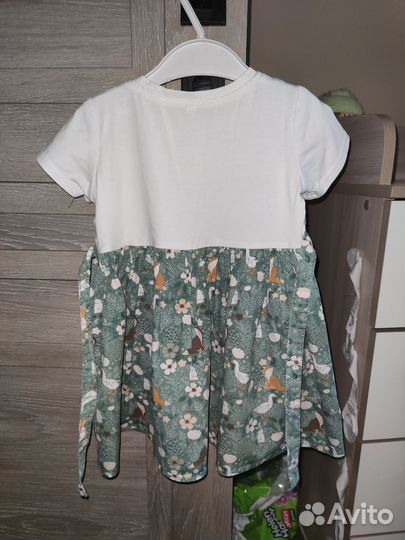 Платье для девочки 92