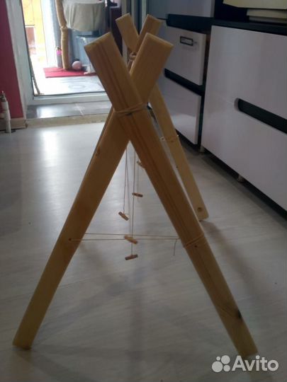 Деревянный тренажер Монтессори