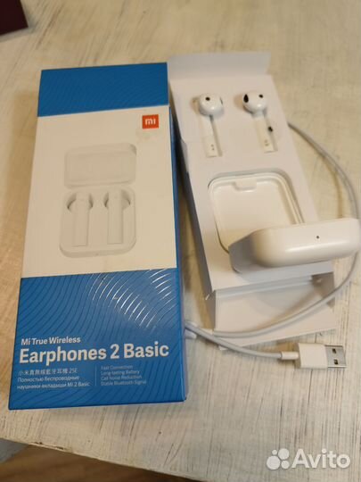 Беспроводные наушники xiaomi mi earphones 2