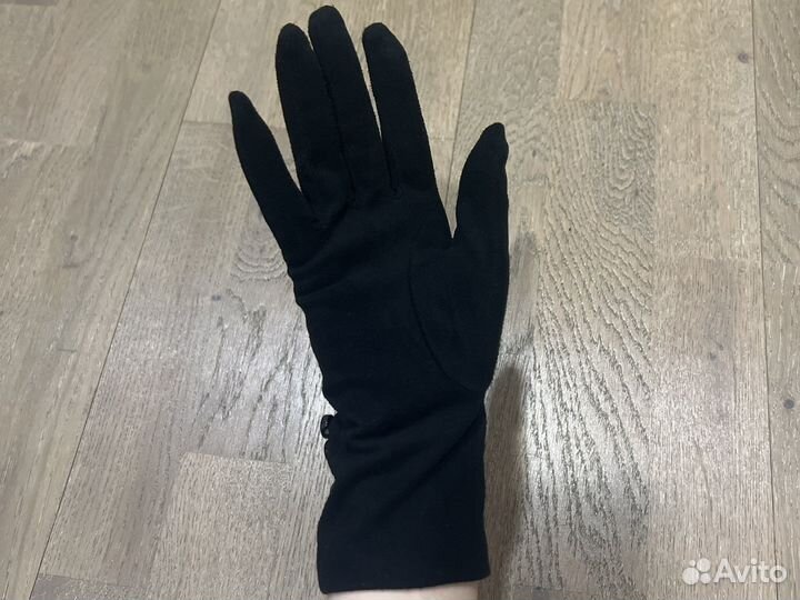 Перчатки женские замшевые