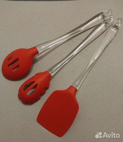 Набор для кухни (лопатка, ложка, ложка для пасты)